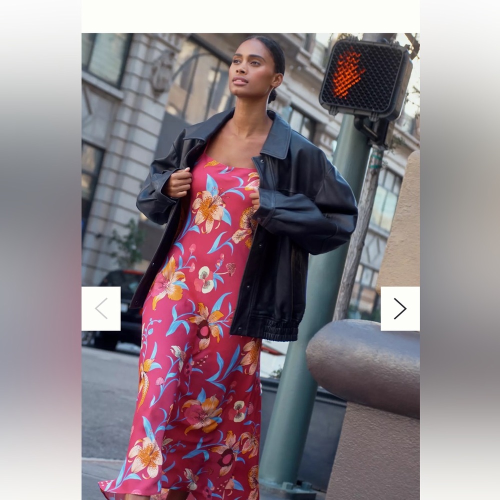 Farm Rio x Anthropologie Floral Maxi Slip Dress
New size M